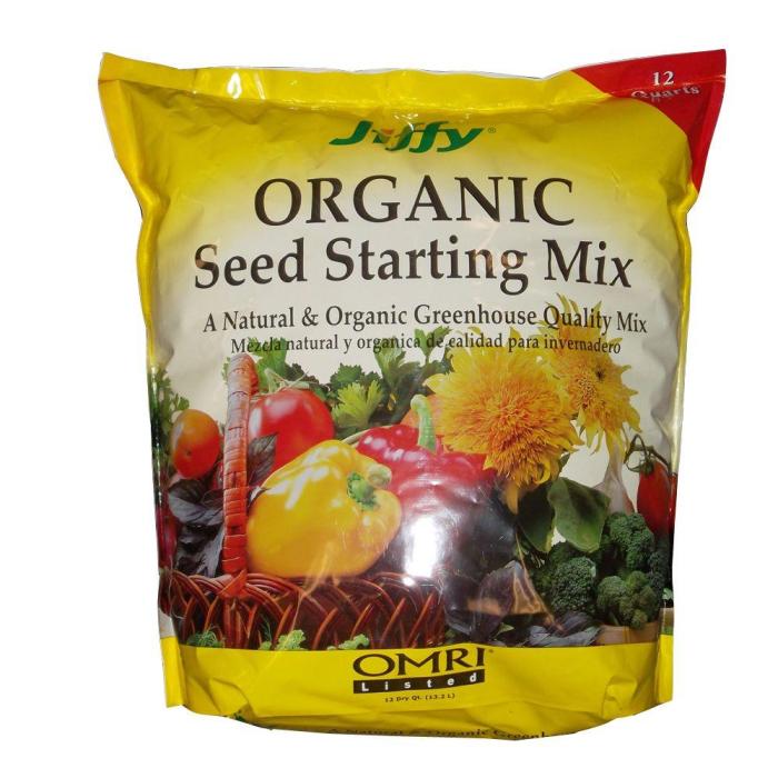 Jiffy 12 Qt. Organic Seed Starting Mix-G312 - The Home Depot